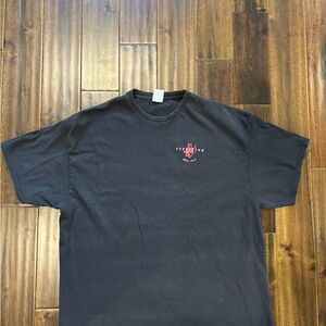 Vintage PENDLETON WHISKY Let 'Er Buck T-SHIRT Mens 2-Sided Bucking Bronco Rodeo